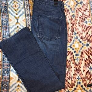 Vince Women's Boot Cut High Rise Jeans - Indigo